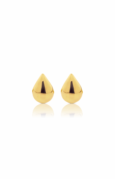 Boh Runga - Droplet Studs Gold Plated