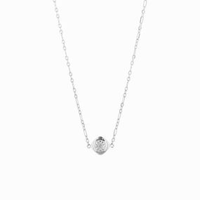 Boh Runga - Mini Marigold Necklace Sterling Silver