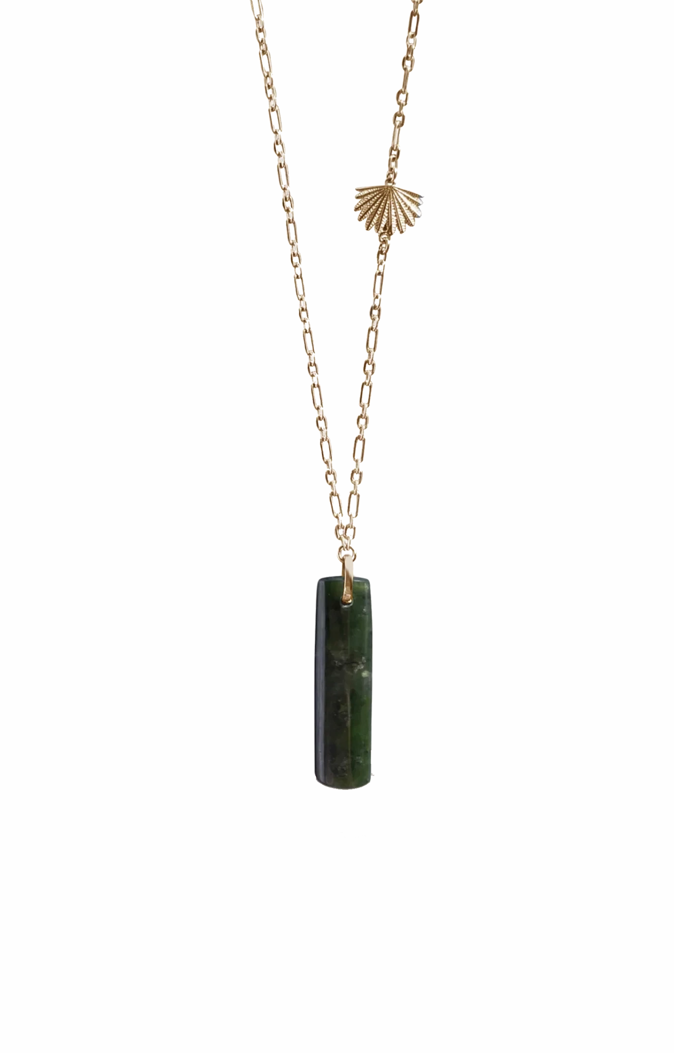 Boh Runga - Pounamu Pwakawaka drop Pendant GP