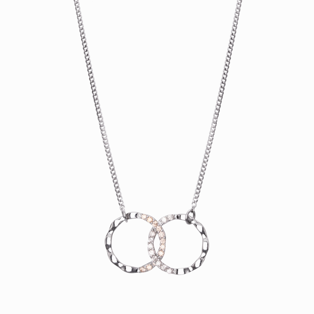 Boh Runga - Rocksteady Perfect Circle Harmony Necklace CZ