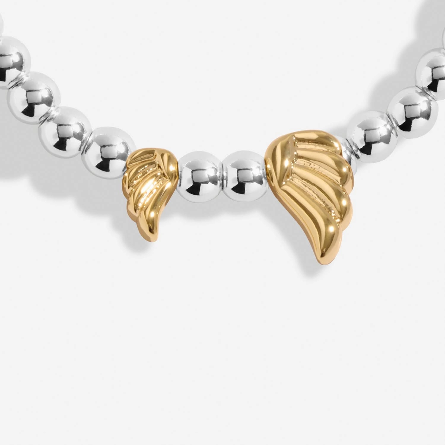 Boxed A Little Guardian Angel Silver & Gold Plated Bracelet 8191
