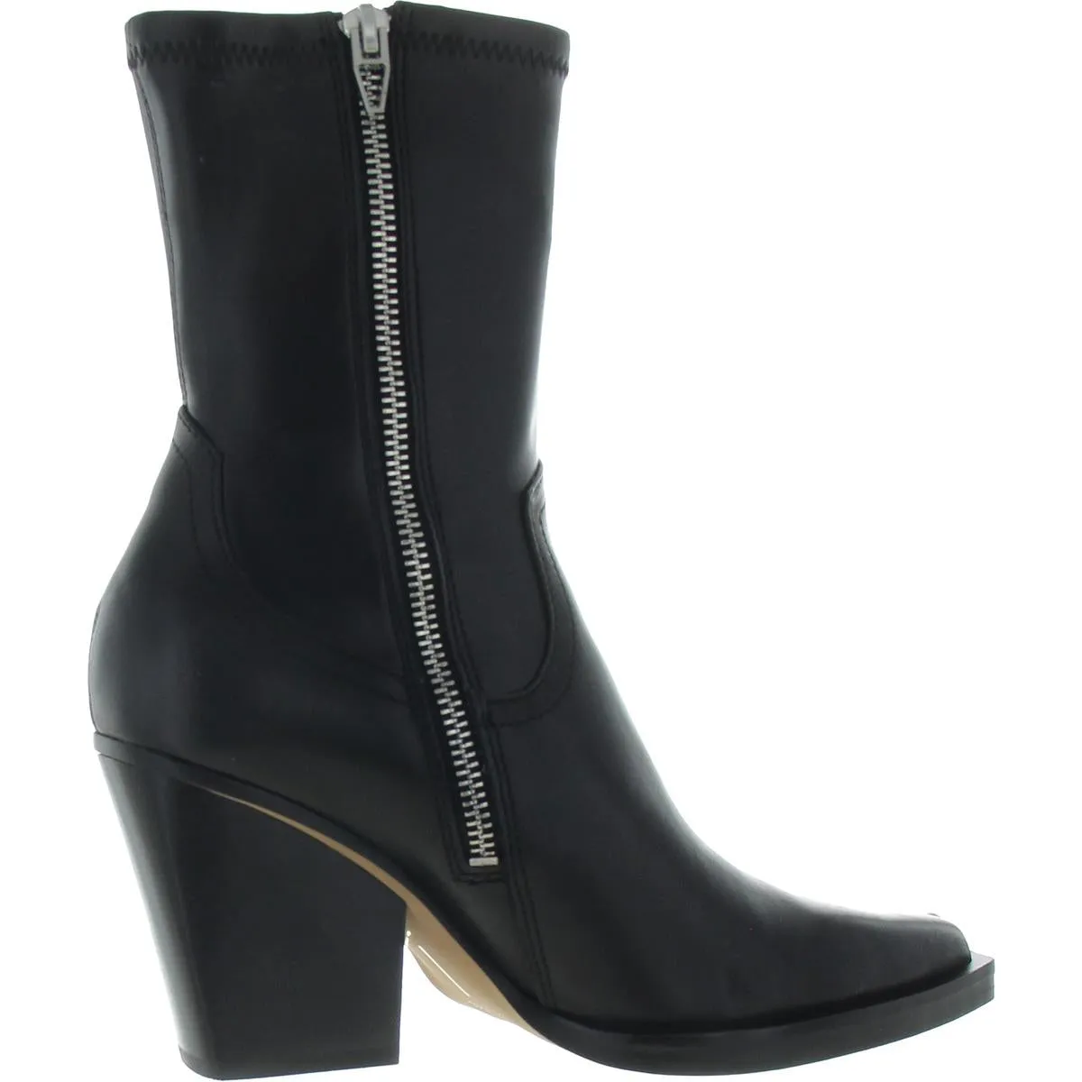Boyd  Womens Leather Block Heel Booties