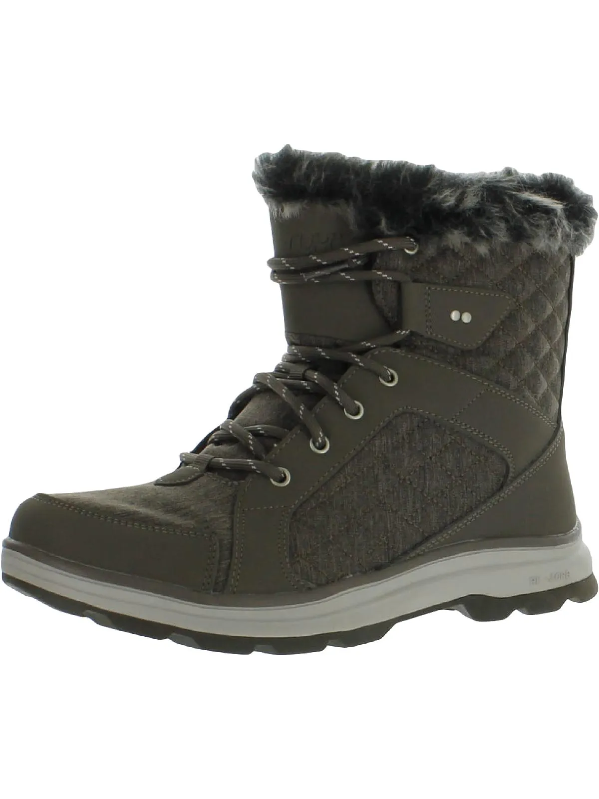 Brisk Womens Cold Weather Lace Up Winter & Snow Boots