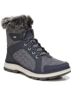 Brisk Womens Cold Weather Lace Up Winter & Snow Boots