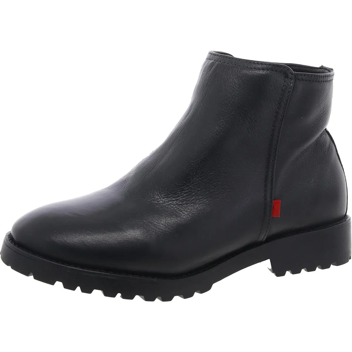 Brookline Womens Zipper Leather Booties
