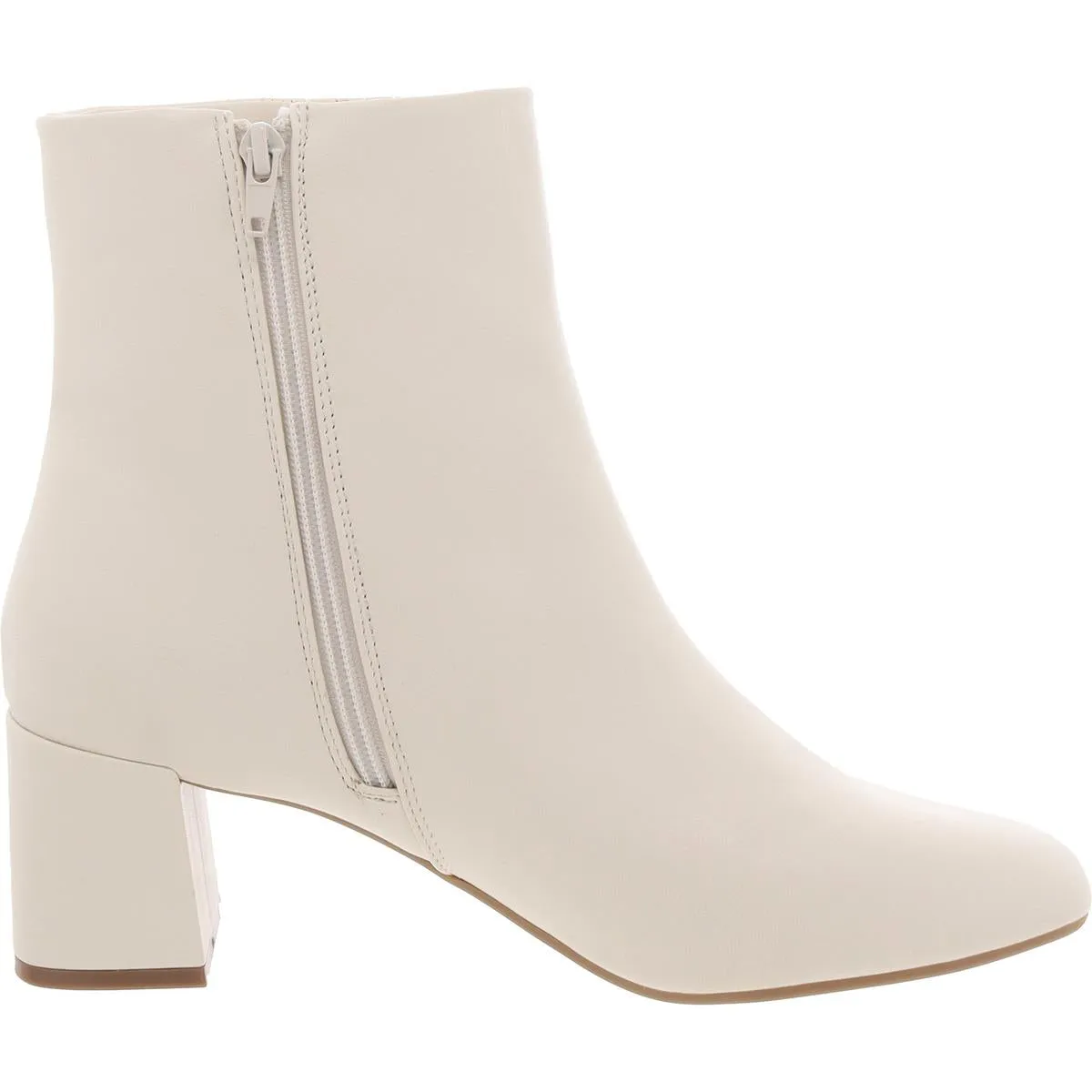 BROOKS Womens Laceless Faux Leather Ankle Boots