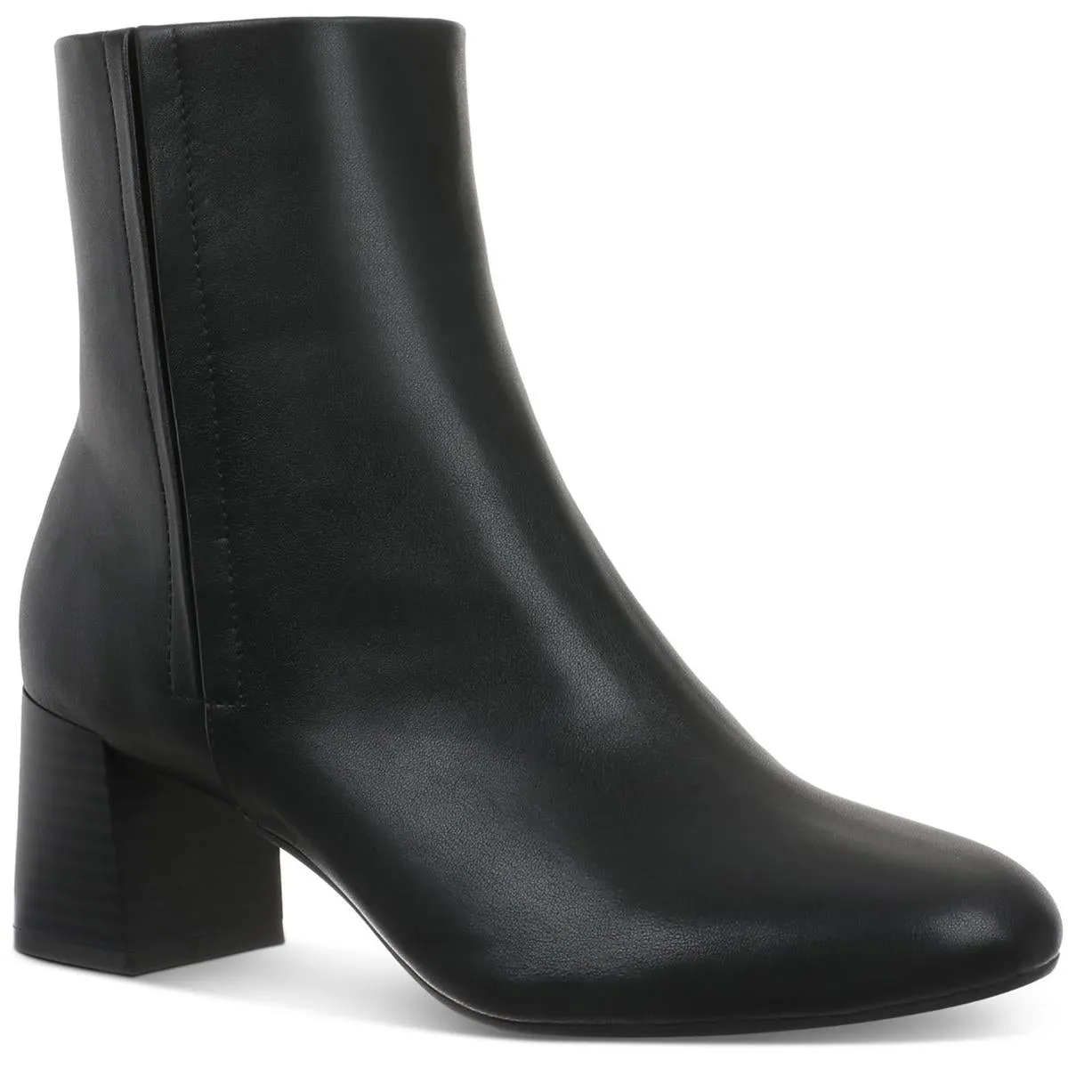 BROOKS Womens Laceless Faux Leather Ankle Boots