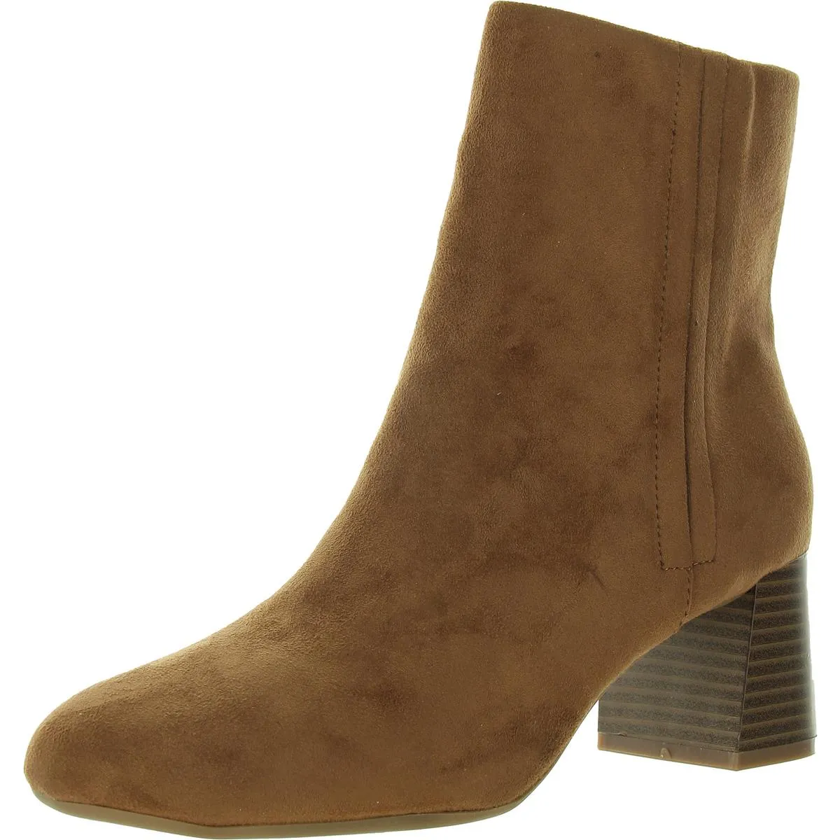 BROOKS Womens Laceless Faux Leather Ankle Boots