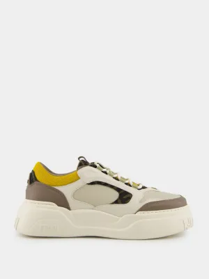 Brown Force Leather Sneakers