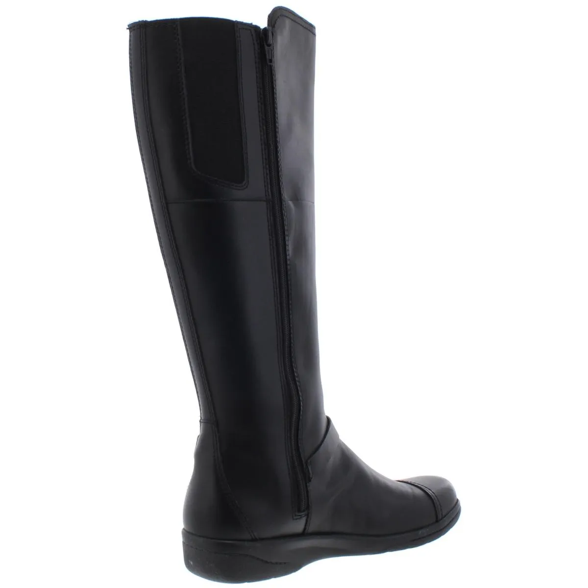 Cheyn Lindie Womens Leather Knee-High Riding Boots