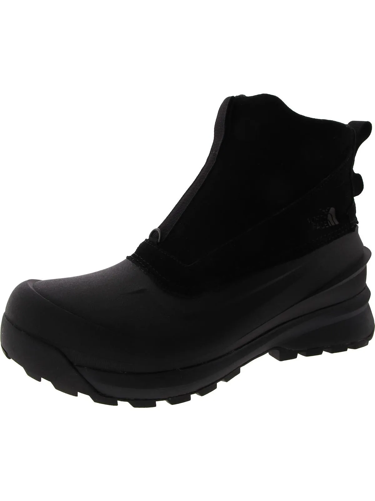Chilkat V Zip  Mens Suede Pull On Winter & Snow Boots