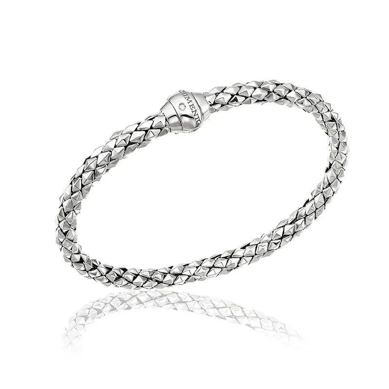 Chimento Stretch 18ct White Gold Diamond Bracelet