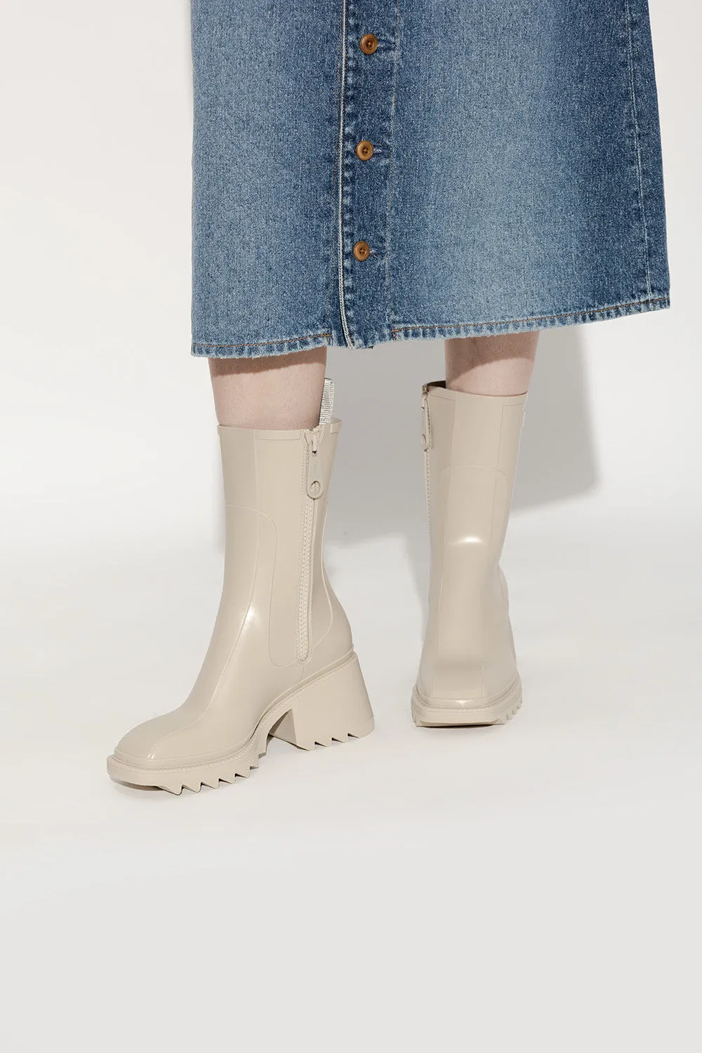 Chloe Betty Heeled Rain Boots
