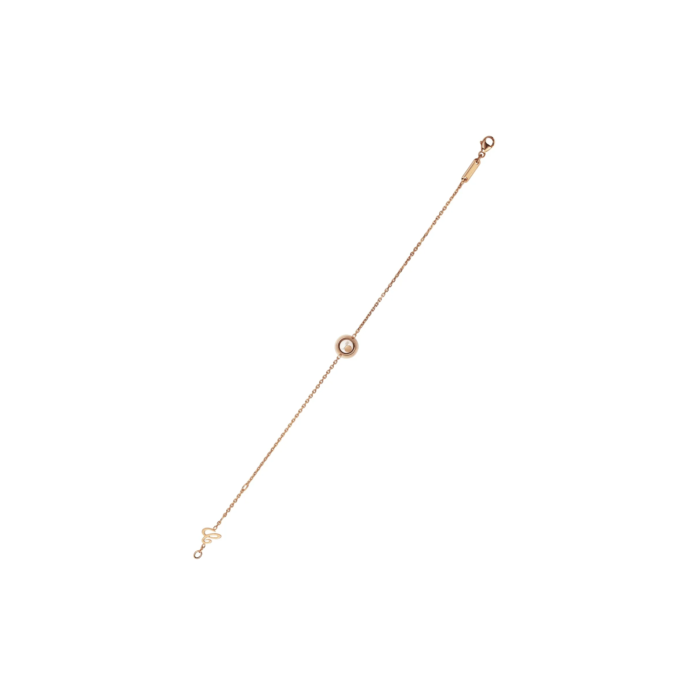 Chopard Happy Diamonds Icons 18ct Rose Gold Circle Bracelet