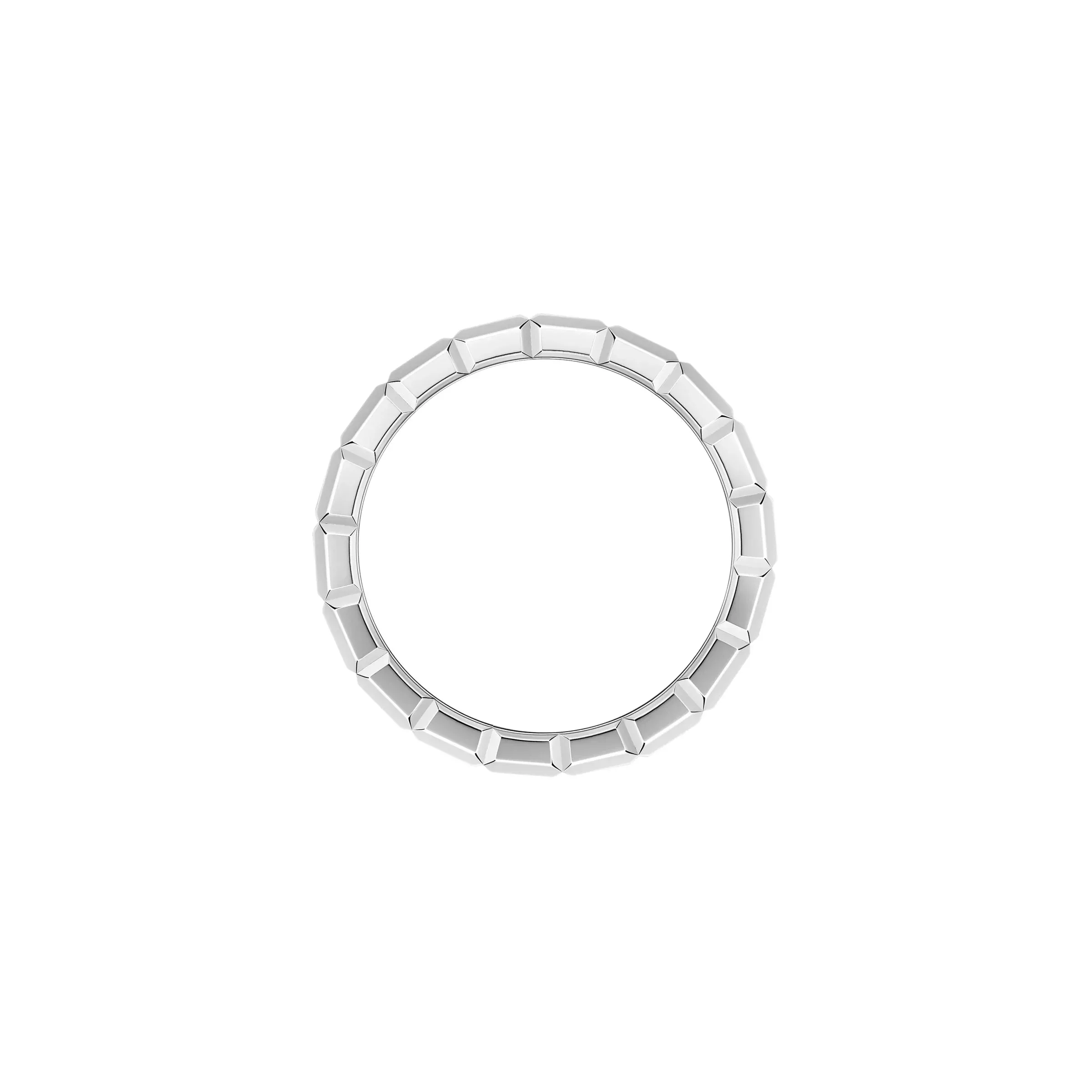 Chopard Ice Cube 18ct White Gold Diamond Double Wide Ring