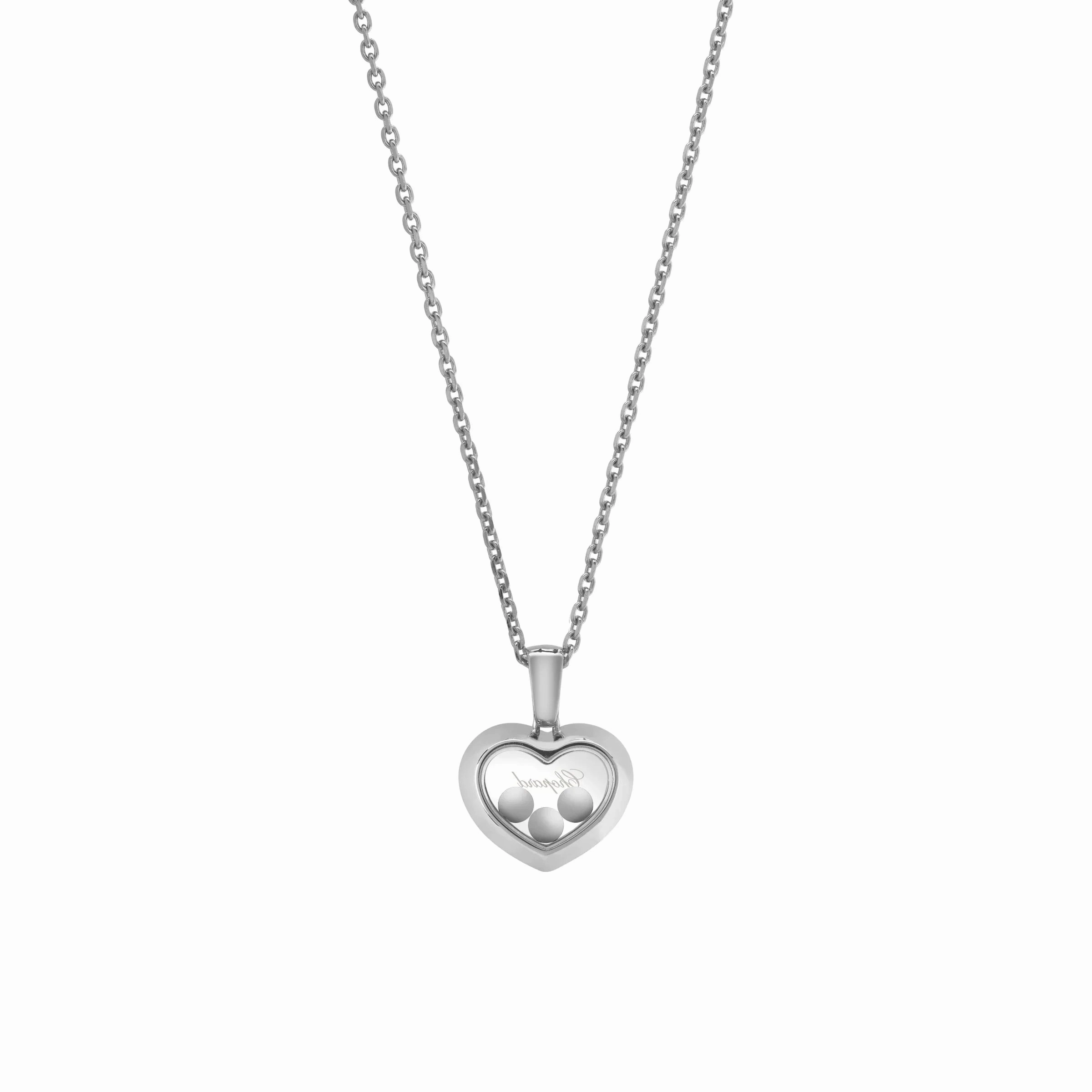 Chopard Happy Diamonds Icons 18ct White Gold 0.15ct Diamond Pendant