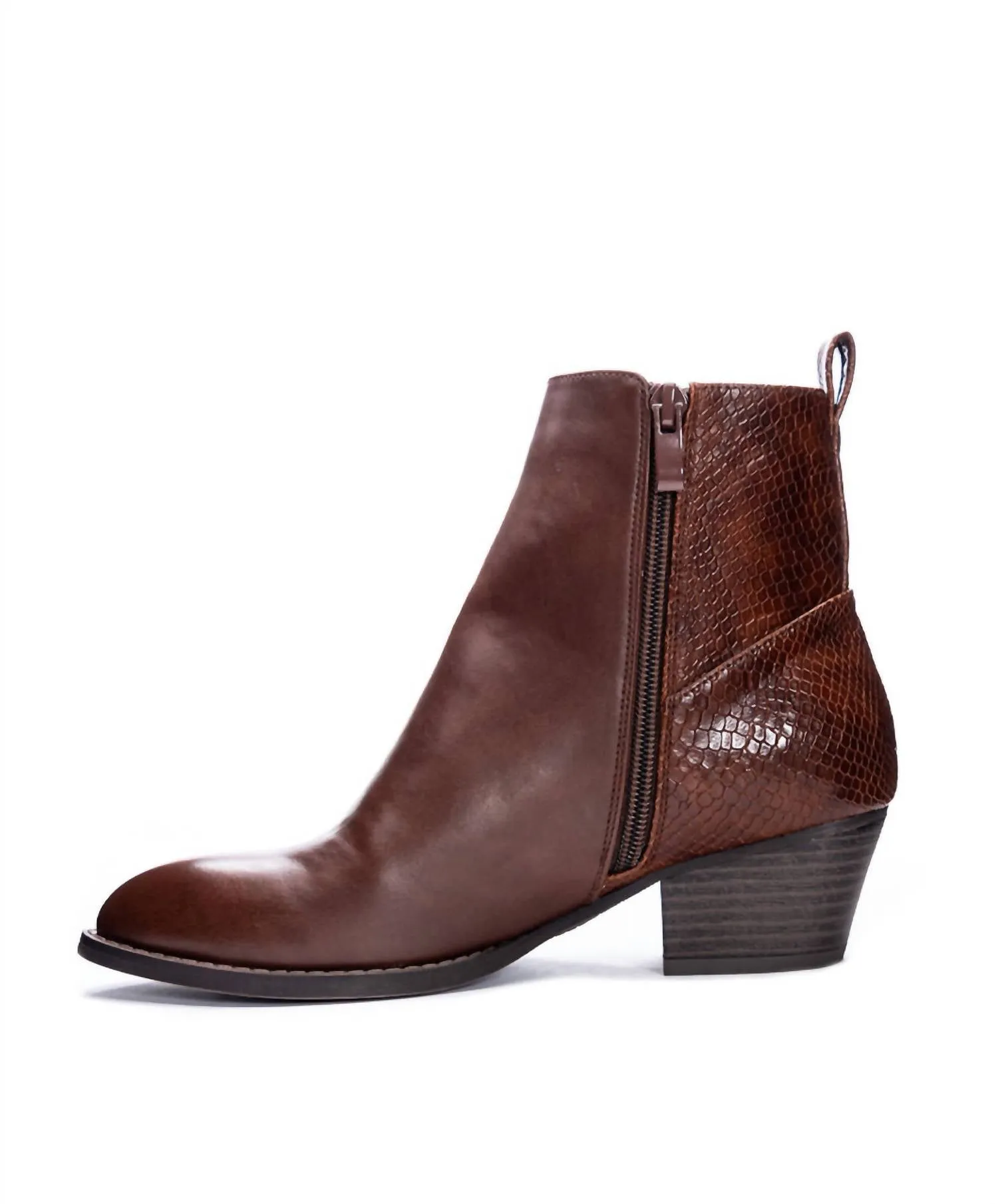Cicily Burmish-Sn Boots In Brown