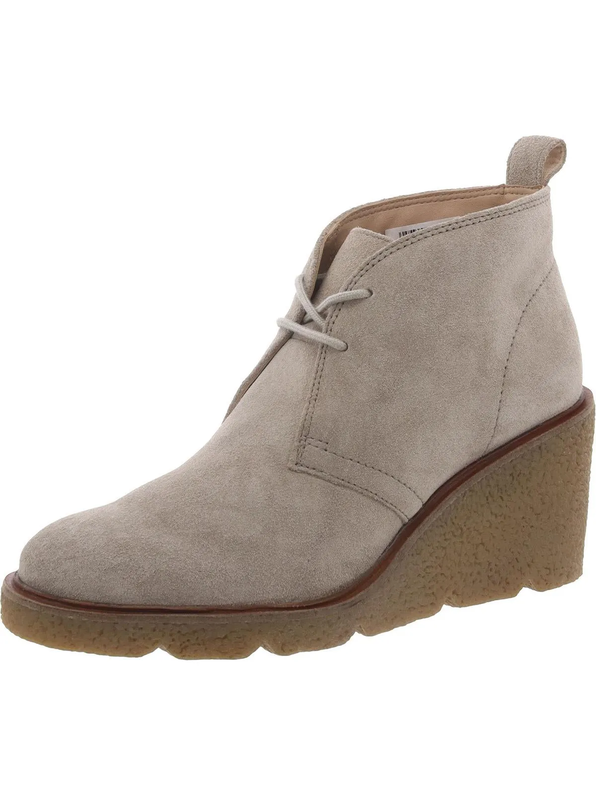 Clarkford Top Womens Suede Ankle Wedge Boots