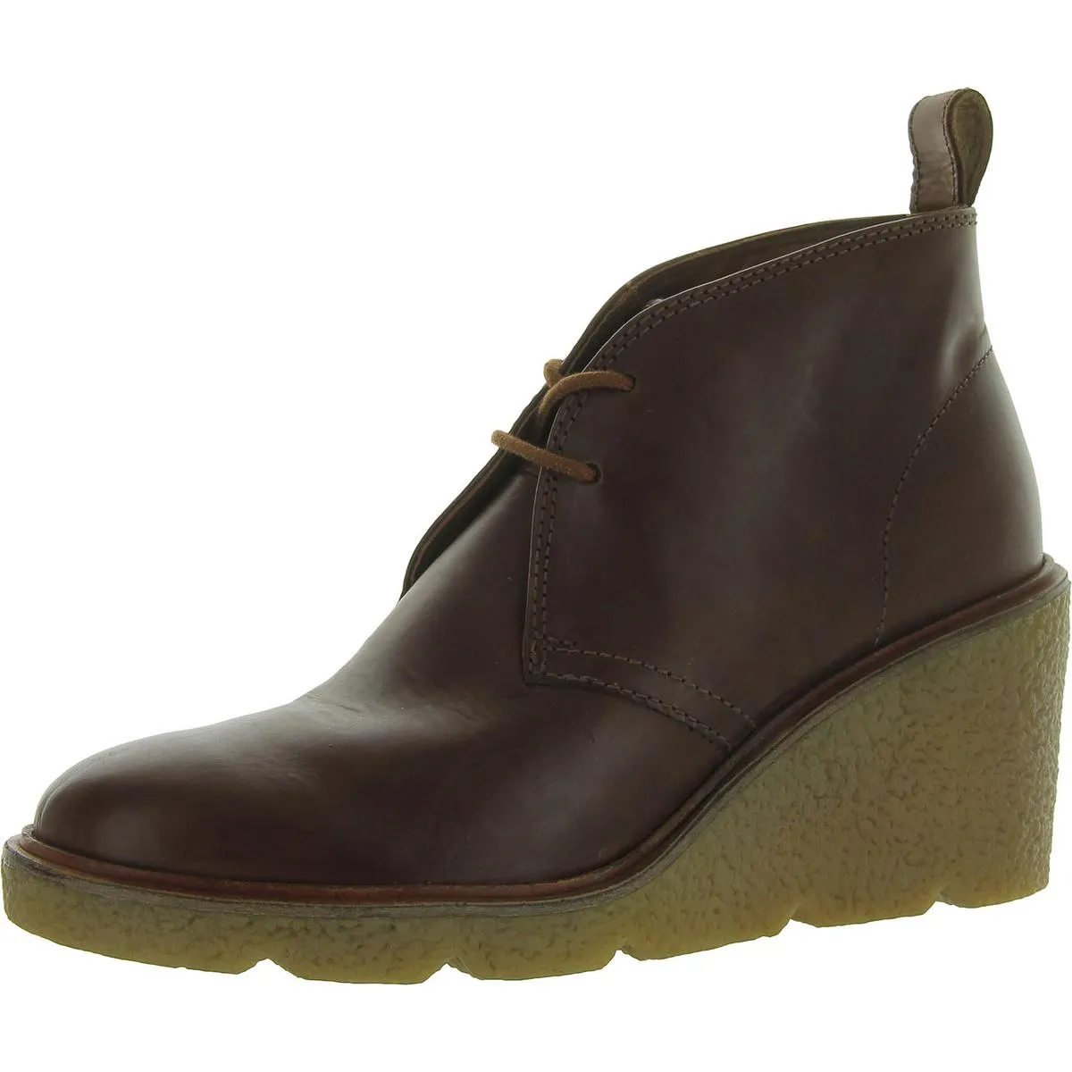Clarkford Top Womens Suede Ankle Wedge Boots