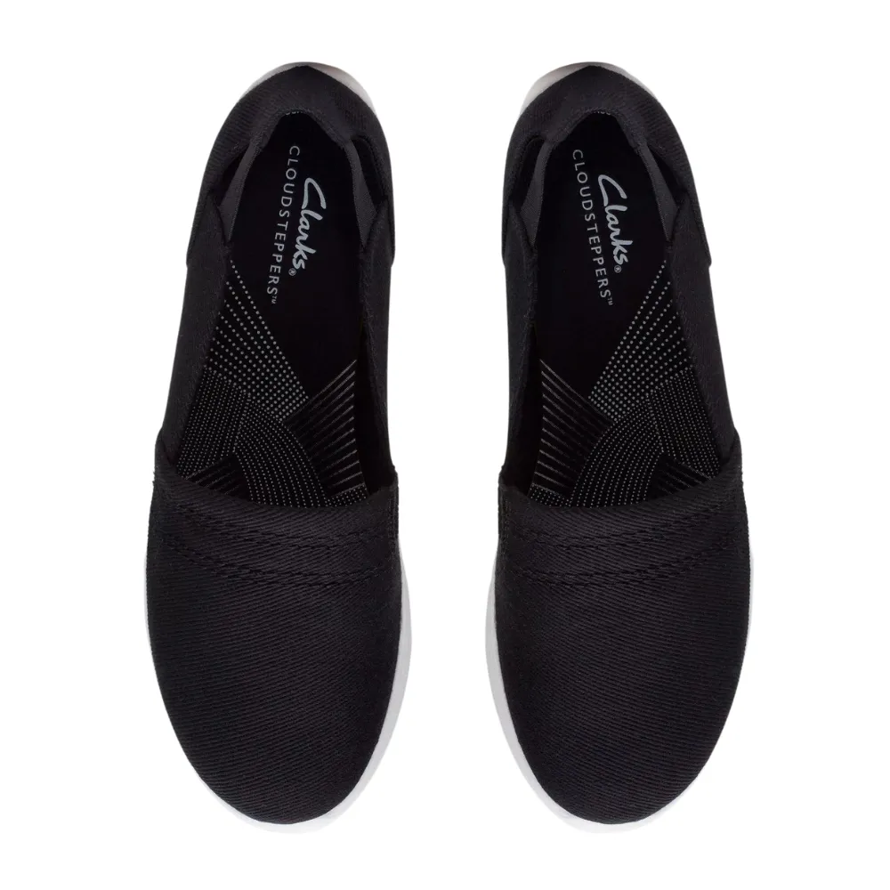 Clarks Breeze Step Black Slip-On (Women's)