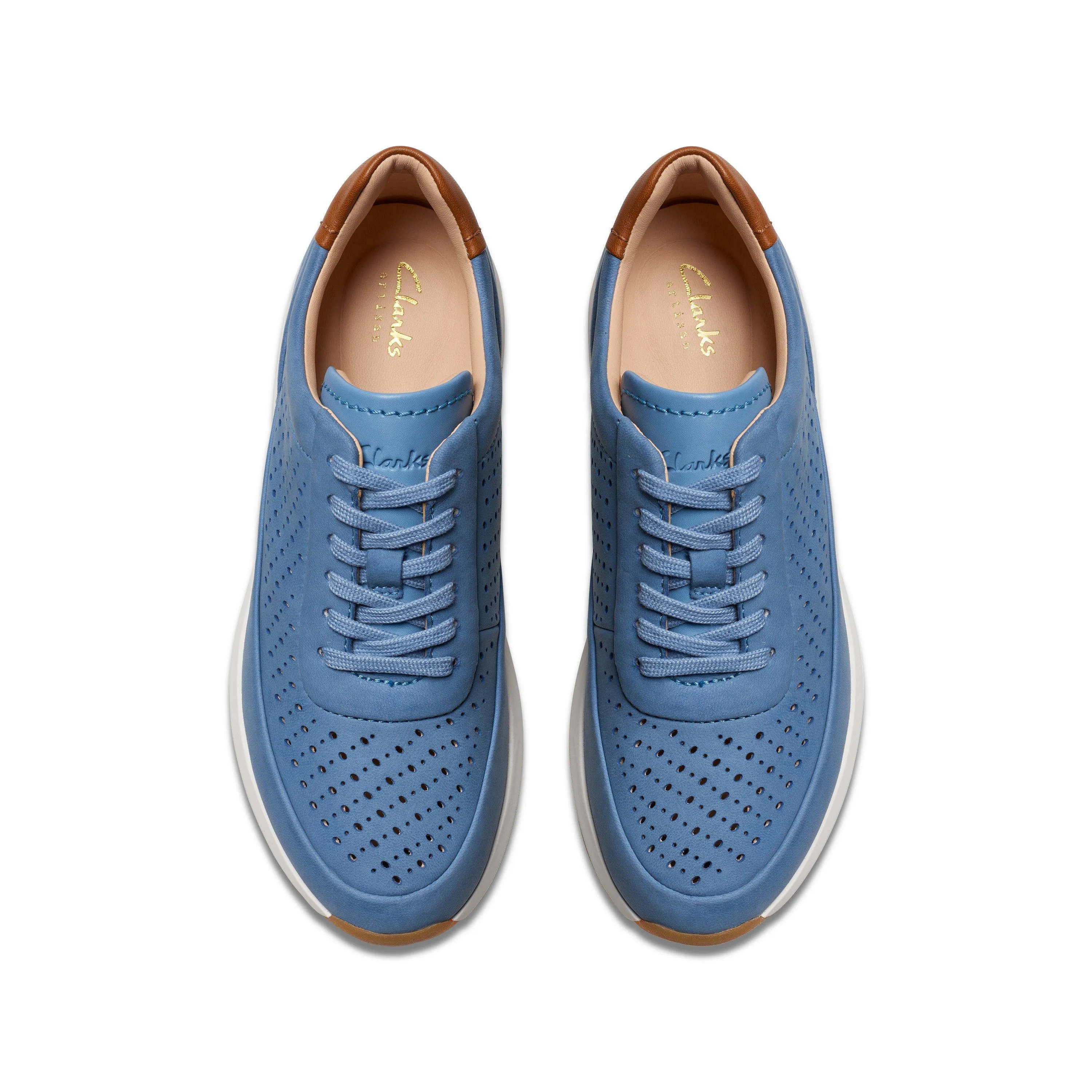 Clarks TIVOLI GRACE in Blue Nubuck