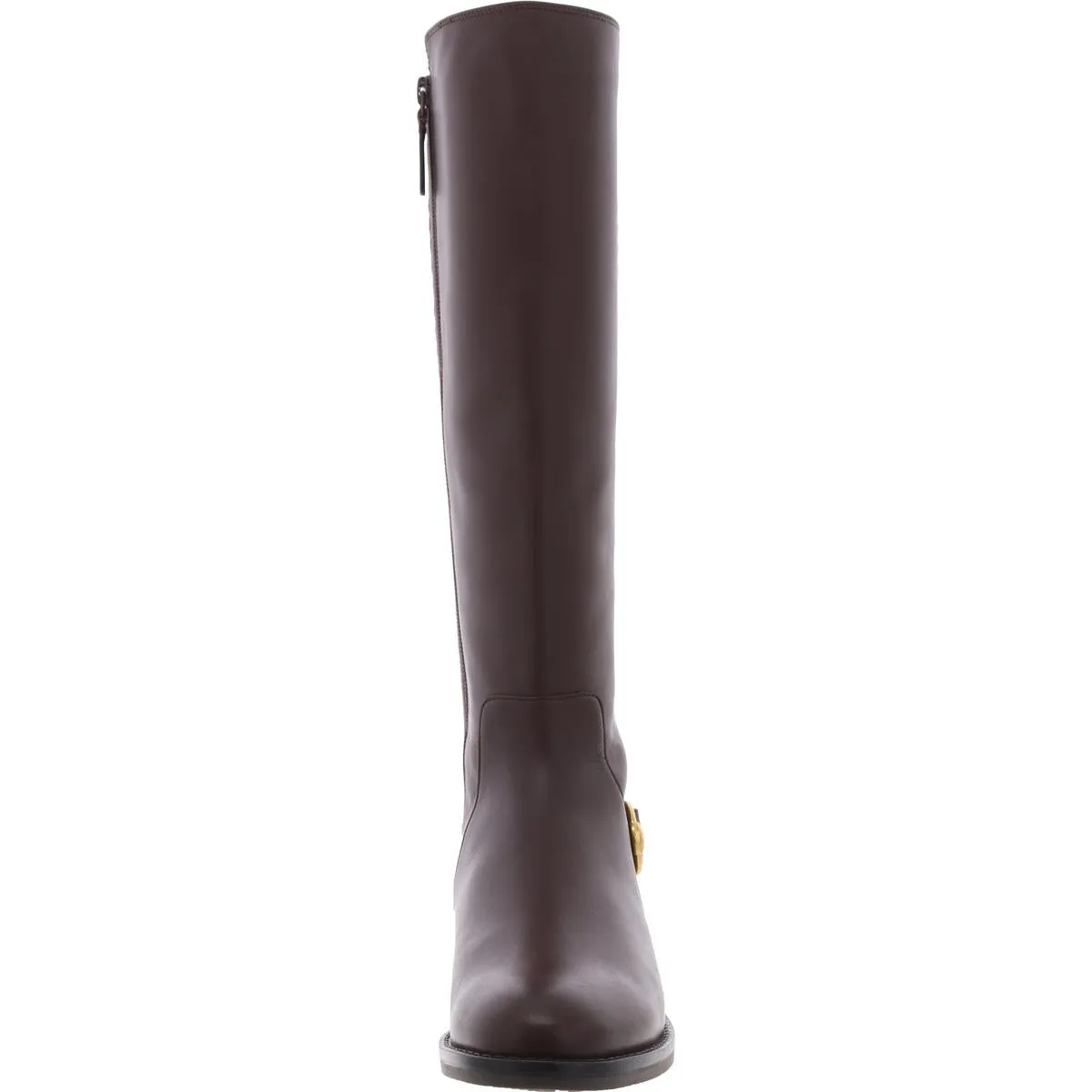 Clover Stretch Boot  Womens Zipper Leather Knee-High Boots