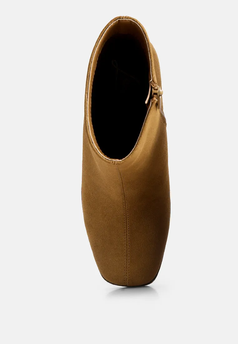 cox cut out block heeled chelsea boots