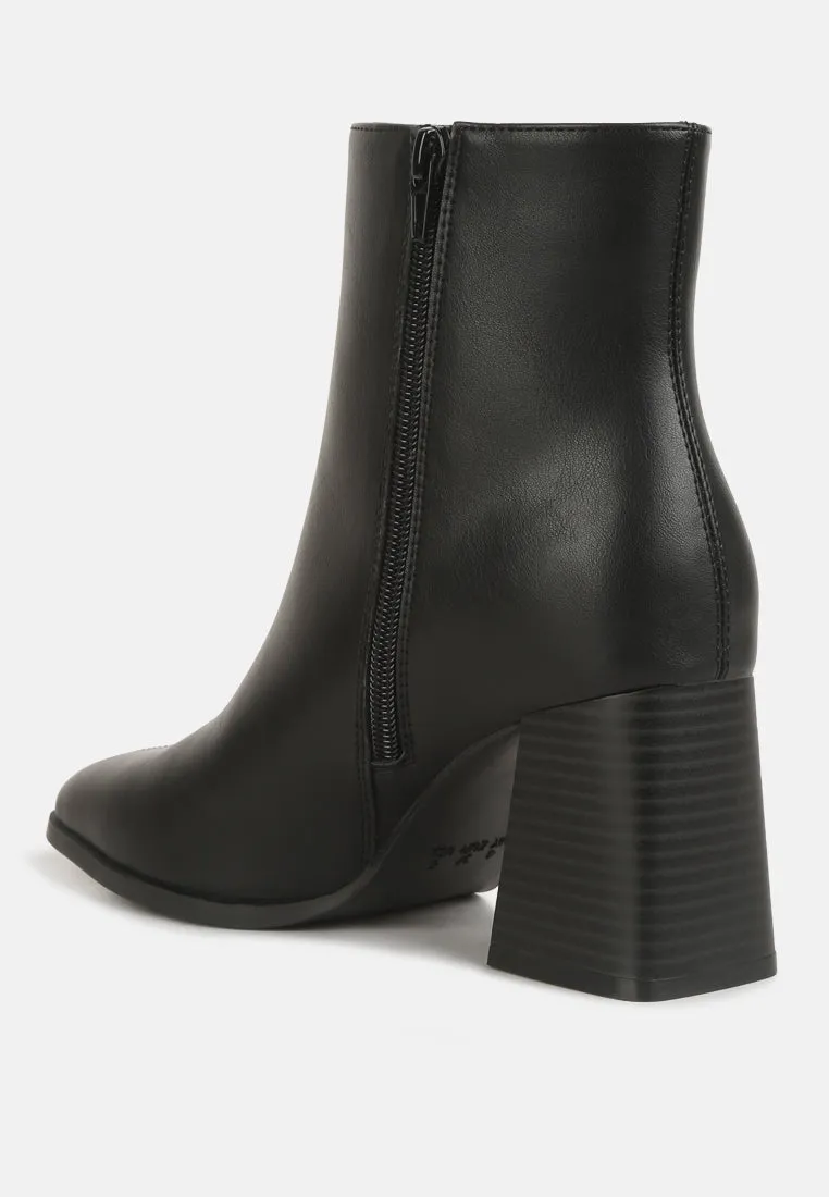 cox cut out block heeled chelsea boots