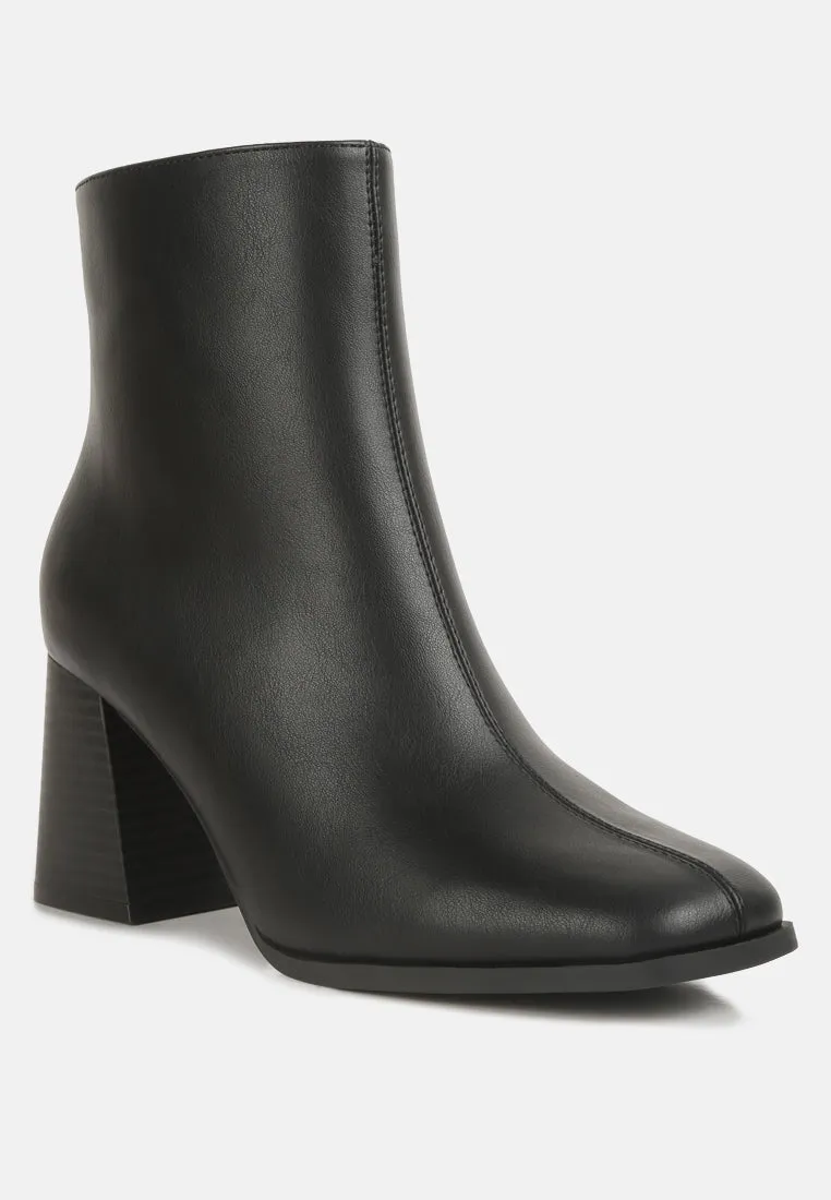 cox cut out block heeled chelsea boots
