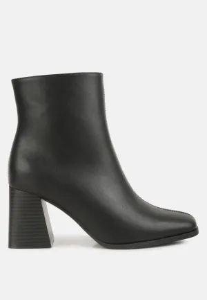 cox cut out block heeled chelsea boots
