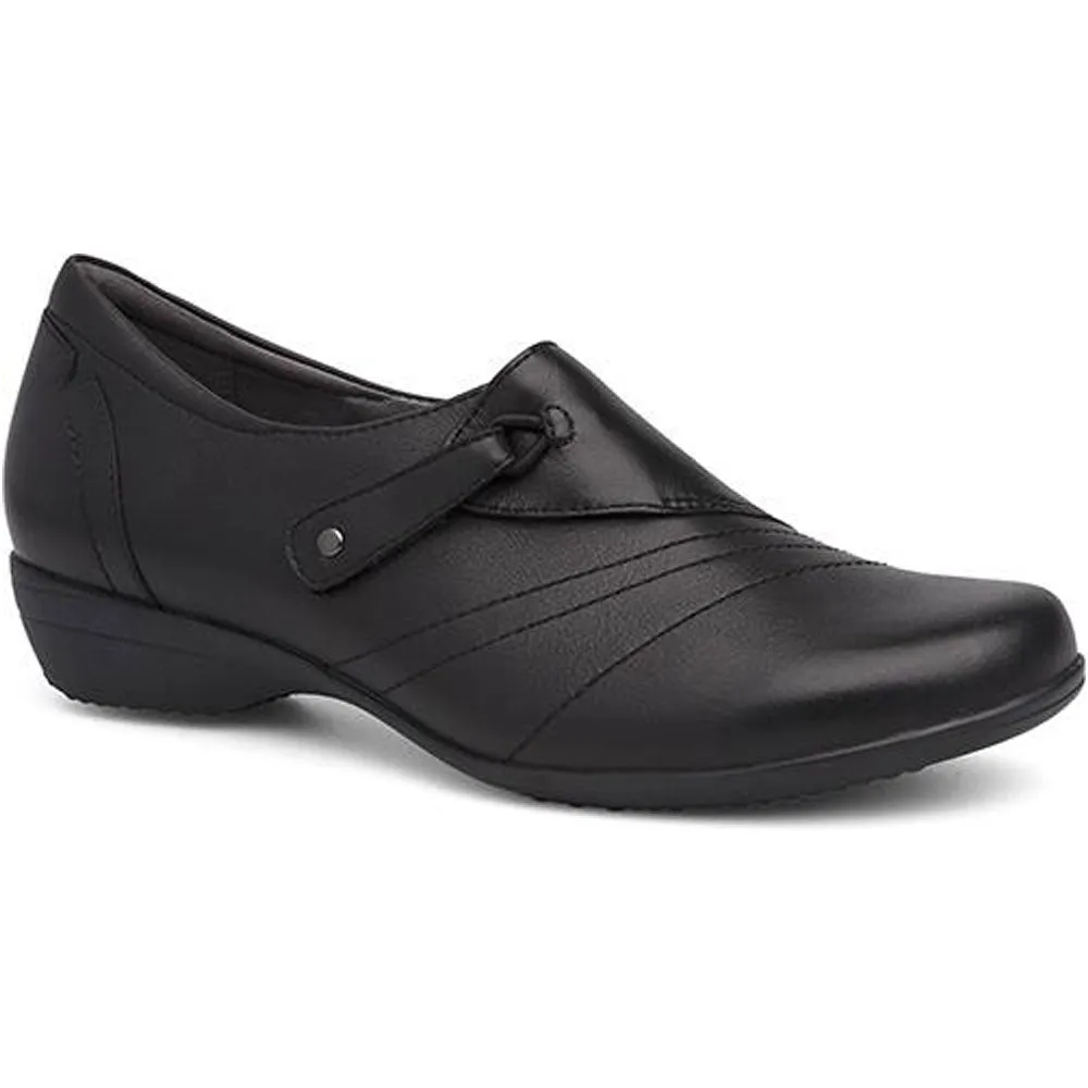 Dansko Franny Slip-On Black Milled Nappa (Women's)
