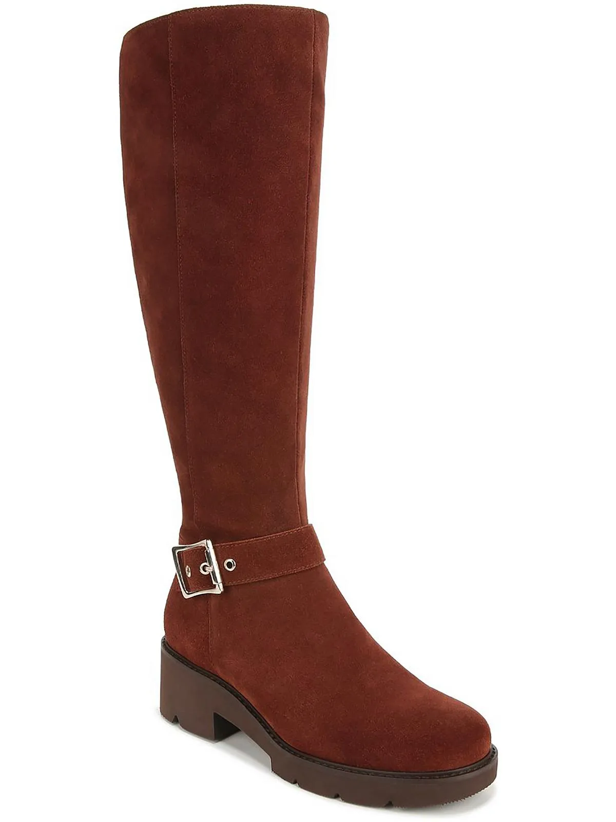 Darry Tall Womens Leather Water Repellent Knee-High Boots