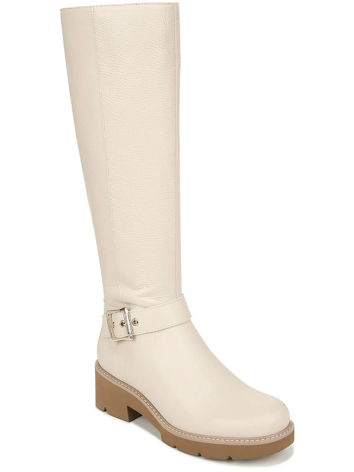 Darry Tall Womens Leather Water Repellent Knee-High Boots