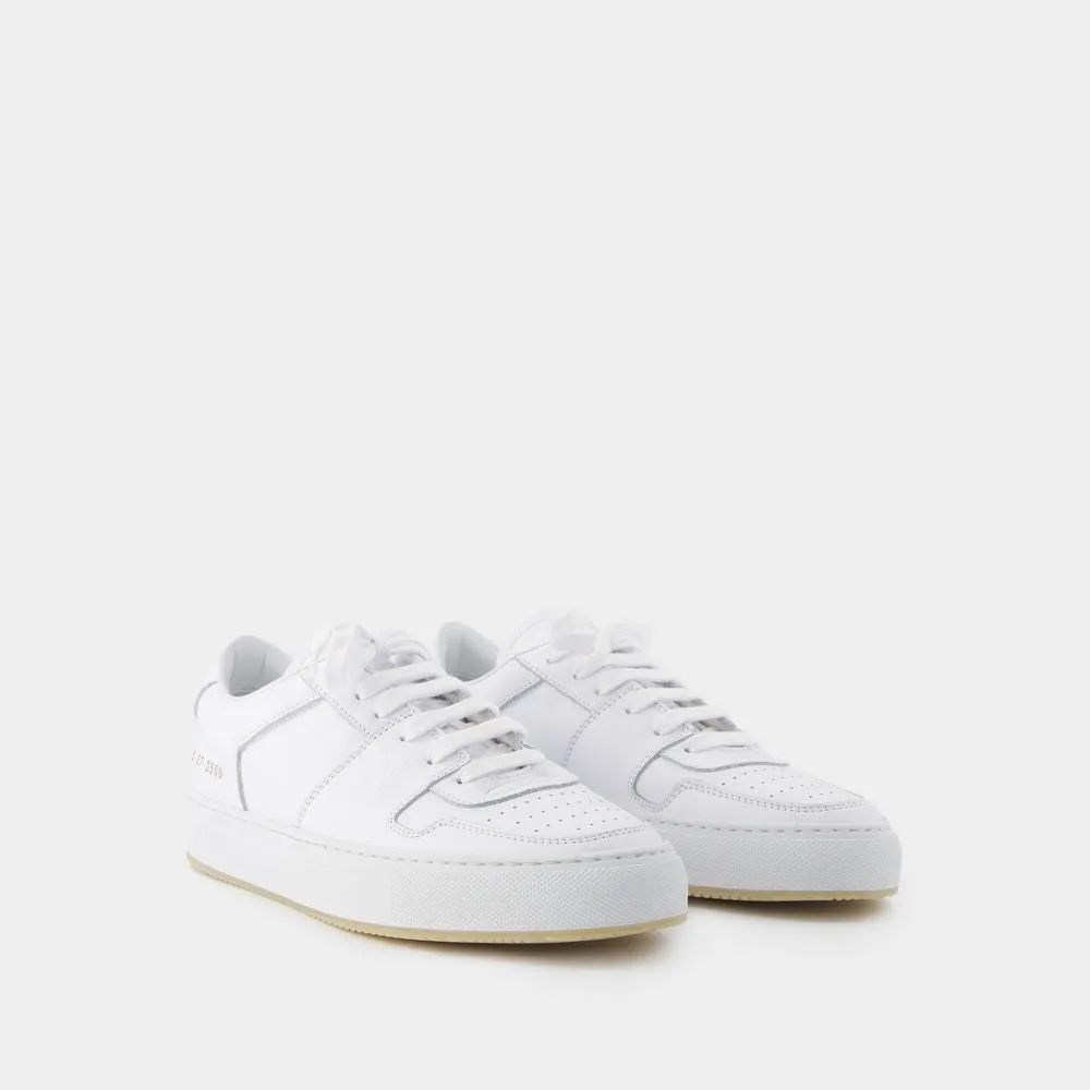 Decades Sneakers - Leather - White