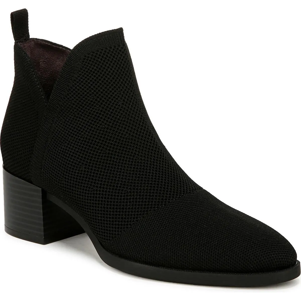 Destined Womens Zipper Knit Booties