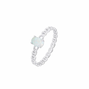 Dew Opal Open Link Ring 1601SO