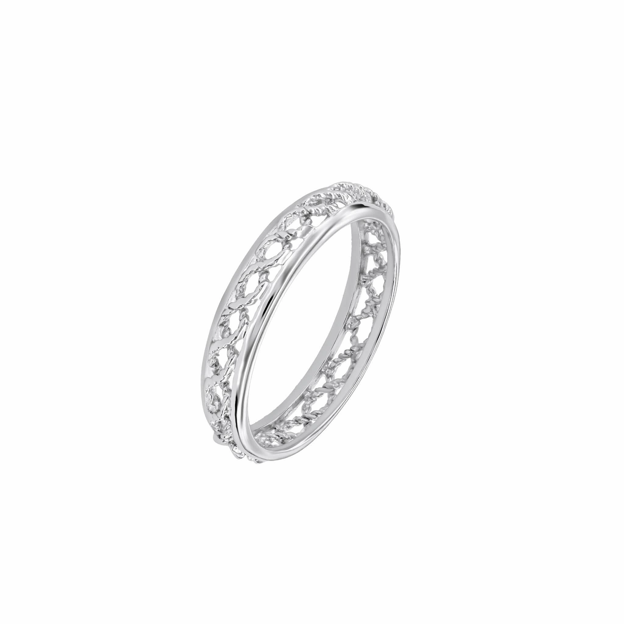 Dew Open Infinity Twist Ring 2777HP
