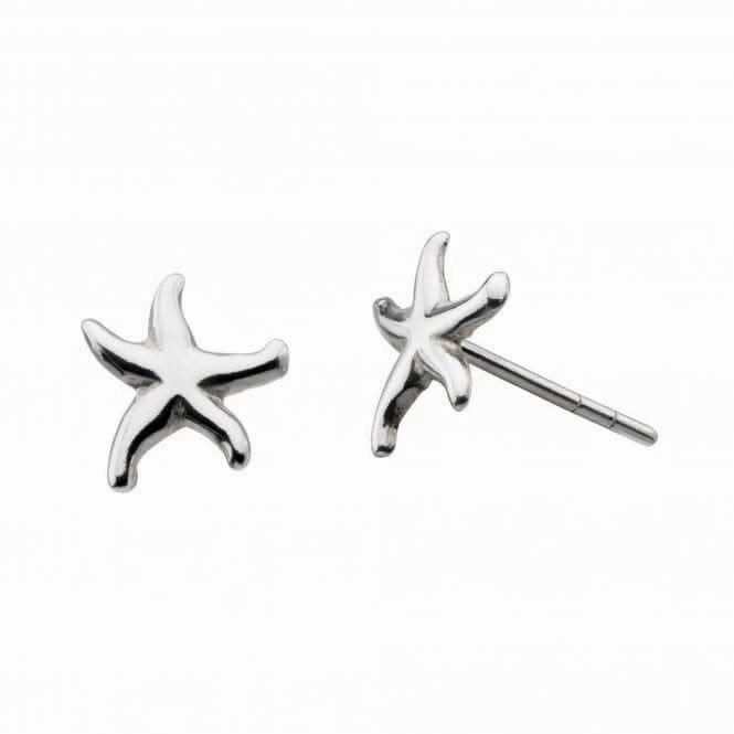 Dew Sterling Silver Star Fish Stud Earrings 48408HP018