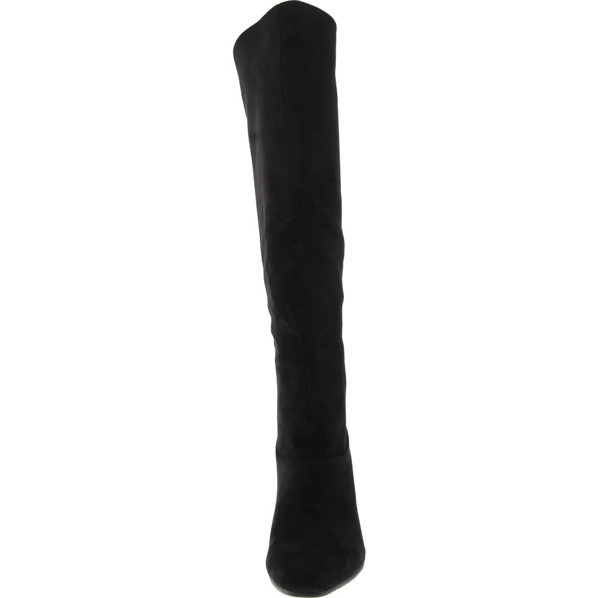 DONATELLA Womens Laceless Manmade Knee-High Boots