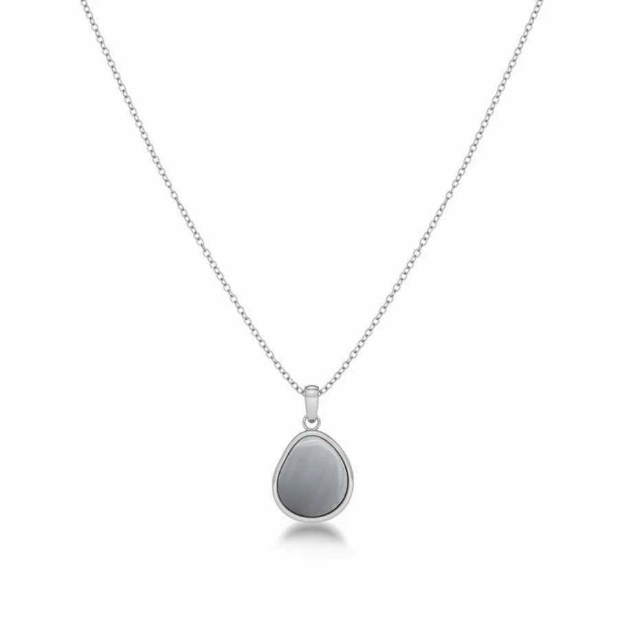 Edblad - Agatha Necklace Grey Steel
