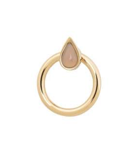 Edblad - Daphne Studs Front & Back