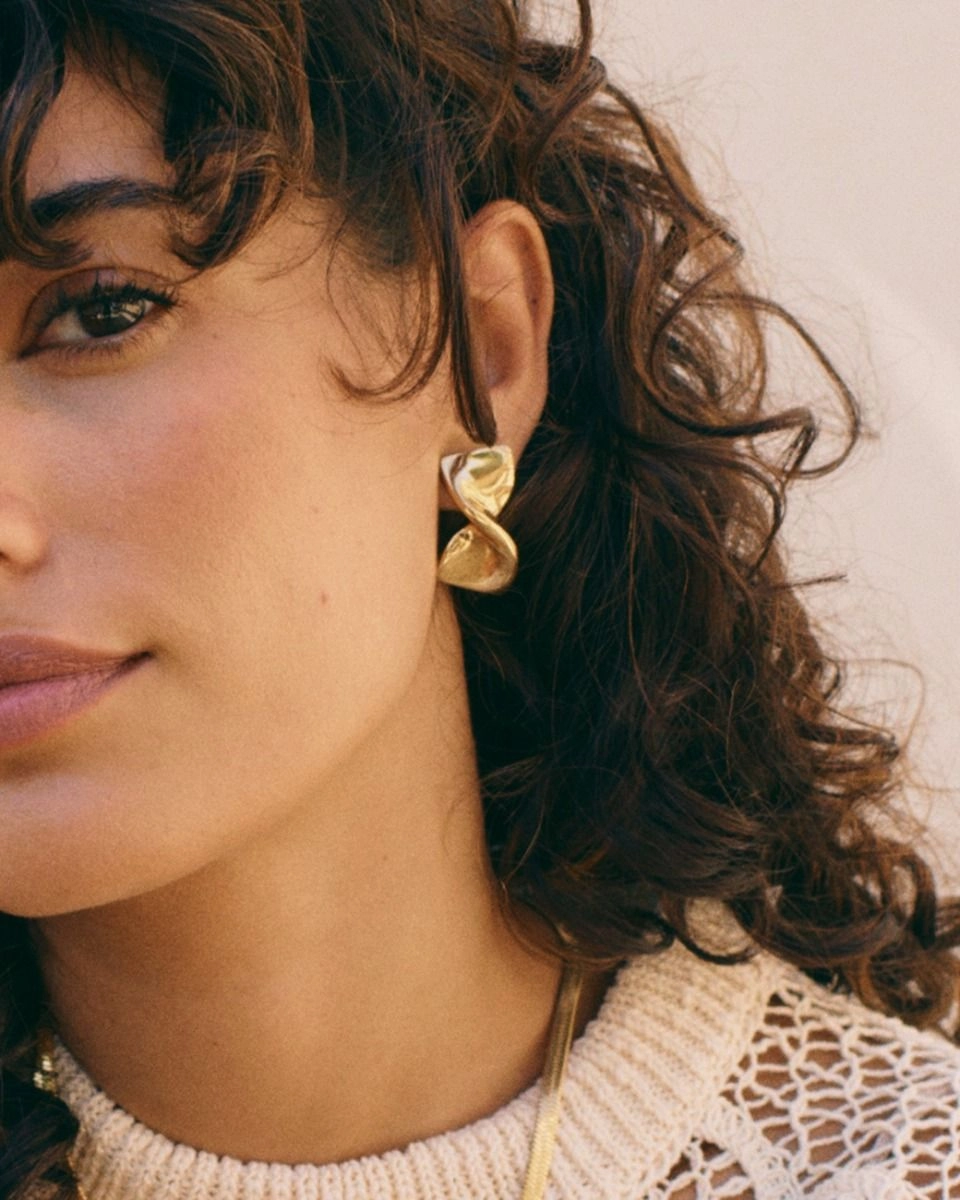 Edblad - Nuvole Studs Large Gold
