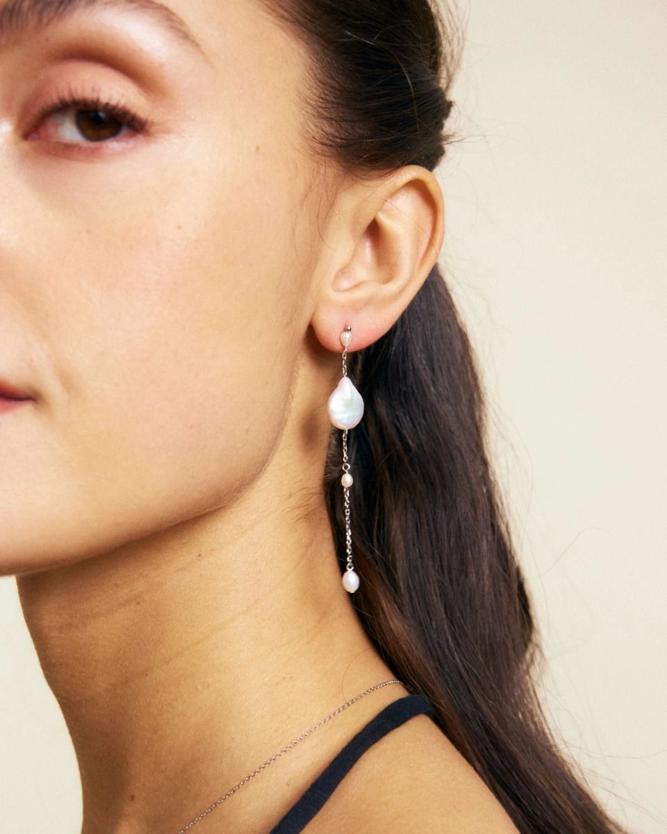 Edblad - Ocean Earrings Large Steel