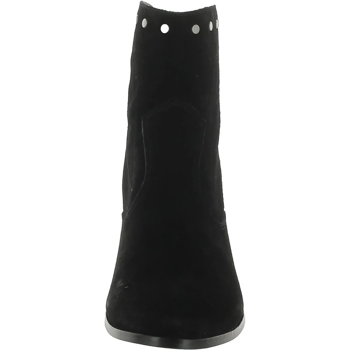 Esmae Womens Suede Studded Ankle Boots