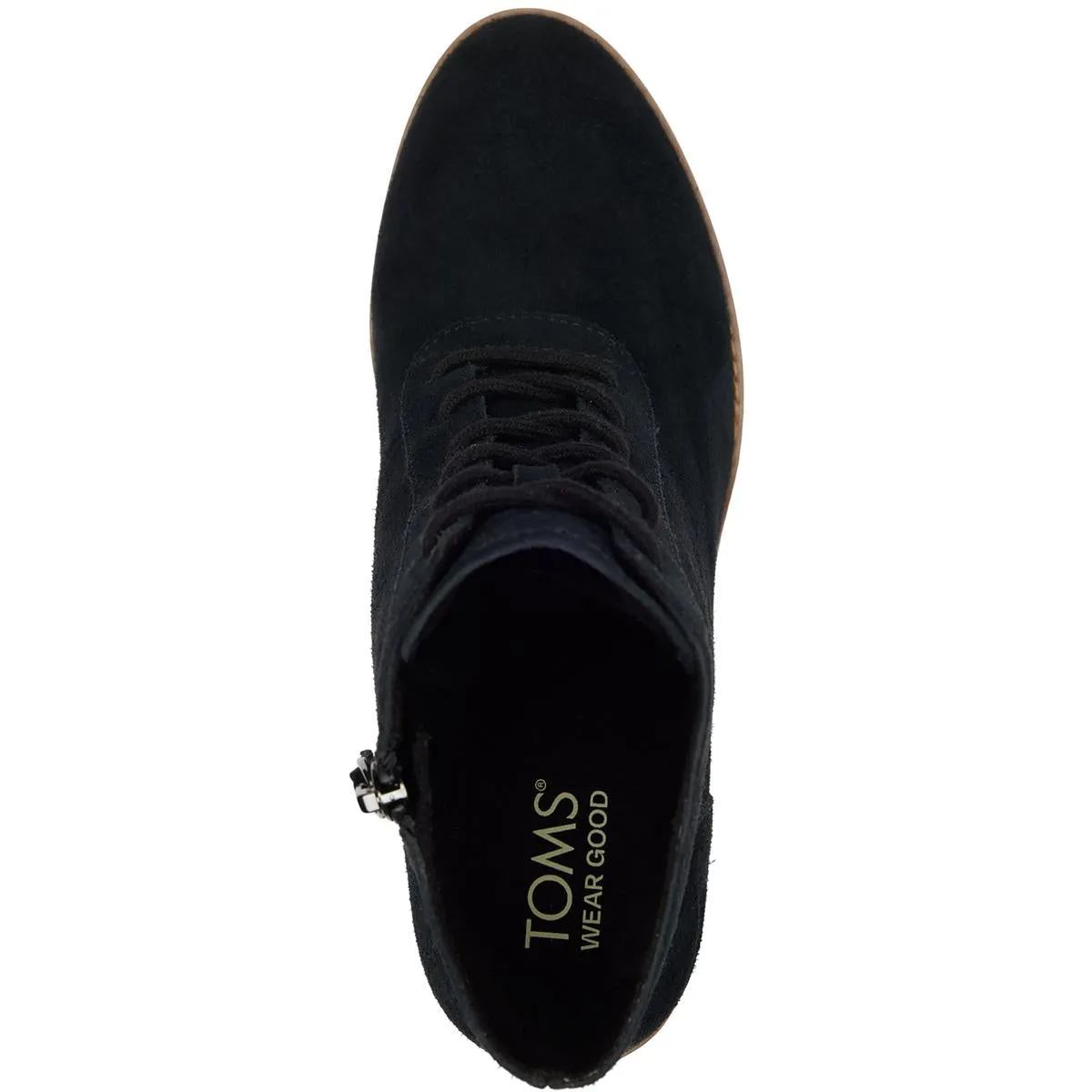 Evelyn Lace Up Womens Lace Up Suede Ankle Boots