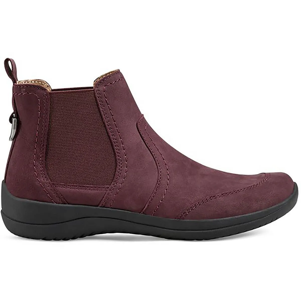 Faine Womens Faux Leather Pull On Booties