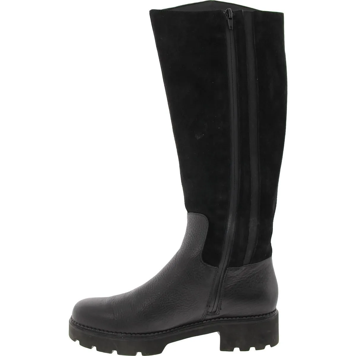 Fallbrook Womens Stretch Suede Knee-High Boots