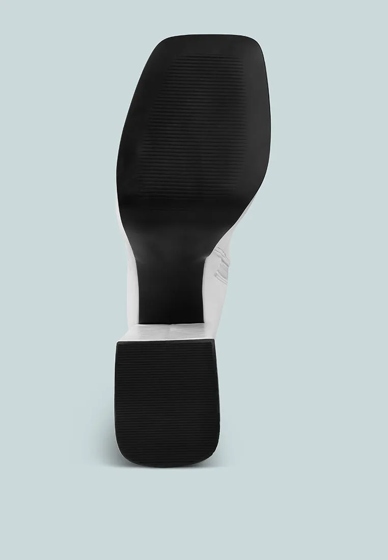 fanning platform long boots