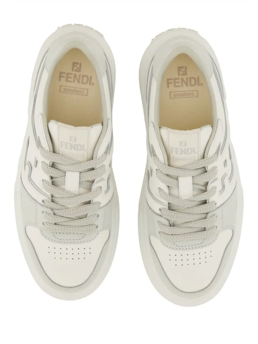 Fendi Match" Lace-Up Sneaker