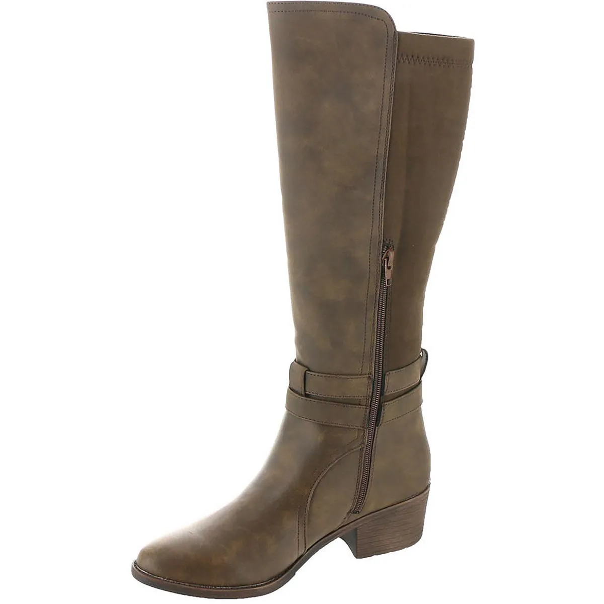 Filmore Womens Faux Leather Tall Knee-High Boots